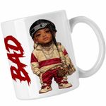 Casa si Gradina - Bucatarie si vesela - Cani si pahare - Cani si cesti - Cana Ski Mask Chibi The Slump God, alba, 330ml - Infinity.ro