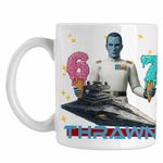 Casa si Gradina - Bucatarie si vesela - Cani si pahare - Cani si cesti - Cana Thrawn Six Seven Sase Sapte Star Wars Destroyer, alba, 330ml - Infinity.ro