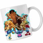Casa si Gradina - Bucatarie si vesela - Cani si pahare - Cani si cesti - Cana Ice Age Dream Team, alba, 330ml - Infinity.ro