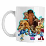 Casa si Gradina - Bucatarie si vesela - Cani si pahare - Cani si cesti - Cana Ice Age Dream Team, alba, 330ml - Infinity.ro