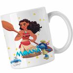 Casa si Gradina - Bucatarie si vesela - Cani si pahare - Cani si cesti - Cana Moana Vaiana, alba, 330ml - Infinity.ro