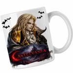 Casa si Gradina - Bucatarie si vesela - Cani si pahare - Cani si cesti - Cana Castlevania Dracula Alucard, alba, 330ml - Infinity.ro