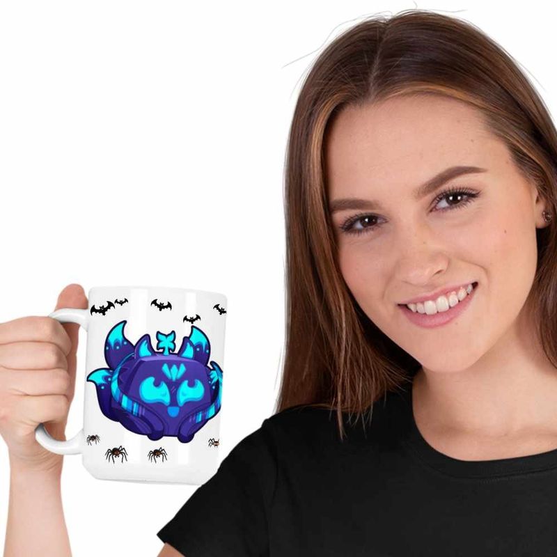 Casa si Gradina - Bucatarie si vesela - Cani si pahare - Cani si cesti - Cana Blox Fruits Kitsune Fruit Roblox Fructe, alba, 330ml - Infinity.ro