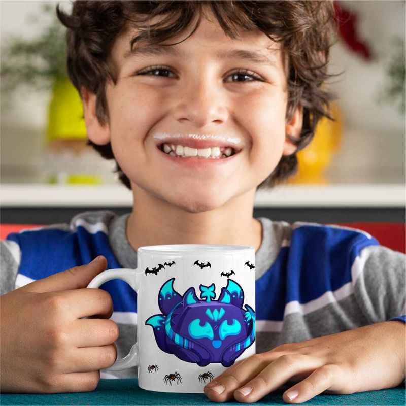 Casa si Gradina - Bucatarie si vesela - Cani si pahare - Cani si cesti - Cana Blox Fruits Kitsune Fruit Roblox Fructe, alba, 330ml - Infinity.ro