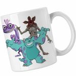 Casa si Gradina - Bucatarie si vesela - Cani si pahare - Cani si cesti - Cana James Monsters University, alba, 330ml - Infinity.ro