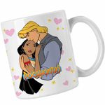 Casa si Gradina - Bucatarie si vesela - Cani si pahare - Cani si cesti - Cana Pocahontas Love Dragobete, alba, 330ml - Infinity.ro