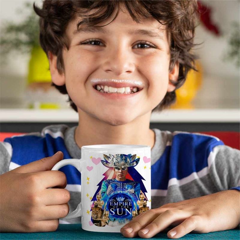 Casa si Gradina - Bucatarie si vesela - Cani si pahare - Cani si cesti - Cana Empire Of The Sun Party, alba, 330ml - Infinity.ro