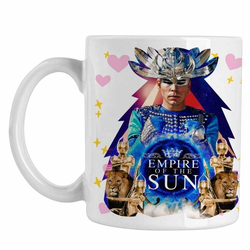 Casa si Gradina - Bucatarie si vesela - Cani si pahare - Cani si cesti - Cana Empire Of The Sun Party, alba, 330ml - Infinity.ro