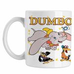 Casa si Gradina - Bucatarie si vesela - Cani si pahare - Cani si cesti - Cana Dumbo Elefantel Zburator Circ, alba, 330ml - Infinity.ro