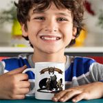 Casa si Gradina - Bucatarie si vesela - Cani si pahare - Cani si cesti - Cana Hiccup Toothless How to train your dragon, alba, 330ml - Infinity.ro