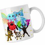 Casa si Gradina - Bucatarie si vesela - Cani si pahare - Cani si cesti - Cana Steal Brainrot Penguino Roblox Meme, alba, 330ml - Infinity.ro