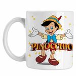 Casa si Gradina - Bucatarie si vesela - Cani si pahare - Cani si cesti - Cana Pinocchio Geppetto, alba, 330ml - Infinity.ro