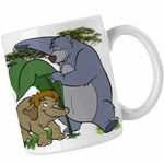 Casa si Gradina - Bucatarie si vesela - Cani si pahare - Cani si cesti - Cana Cartea Junglei Baloo Junior, alba, 330ml - Infinity.ro