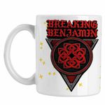 Casa si Gradina - Bucatarie si vesela - Cani si pahare - Cani si cesti - Cana Breaking Benjamin Celtic Knot, alba, 330ml - Infinity.ro
