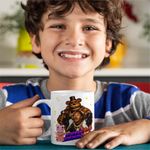 Casa si Gradina - Bucatarie si vesela - Cani si pahare - Cani si cesti - Cana Future Fnaf Five Nights at Freddie, alba, 330ml - Infinity.ro