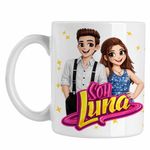 Casa si Gradina - Bucatarie si vesela - Cani si pahare - Cani si cesti - Cana Soy Luna Cartoon, alba, 330ml - Infinity.ro