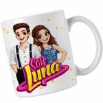 Casa si Gradina - Bucatarie si vesela - Cani si pahare - Cani si cesti - Cana Soy Luna Cartoon, alba, 330ml - Infinity.ro