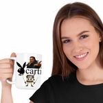 Casa si Gradina - Bucatarie si vesela - Cani si pahare - Cani si cesti - Cana Playboi Carti Bunny, alba, 330ml - Infinity.ro