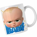 Casa si Gradina - Bucatarie si vesela - Cani si pahare - Cani si cesti - Cana Baby Boss Alpha Kid, alba, 330ml - Infinity.ro
