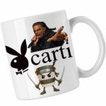 Casa si Gradina - Bucatarie si vesela - Cani si pahare - Cani si cesti - Cana Playboi Carti Bunny, alba, 330ml - Infinity.ro
