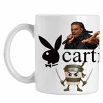 Casa si Gradina - Bucatarie si vesela - Cani si pahare - Cani si cesti - Cana Playboi Carti Bunny, alba, 330ml - Infinity.ro