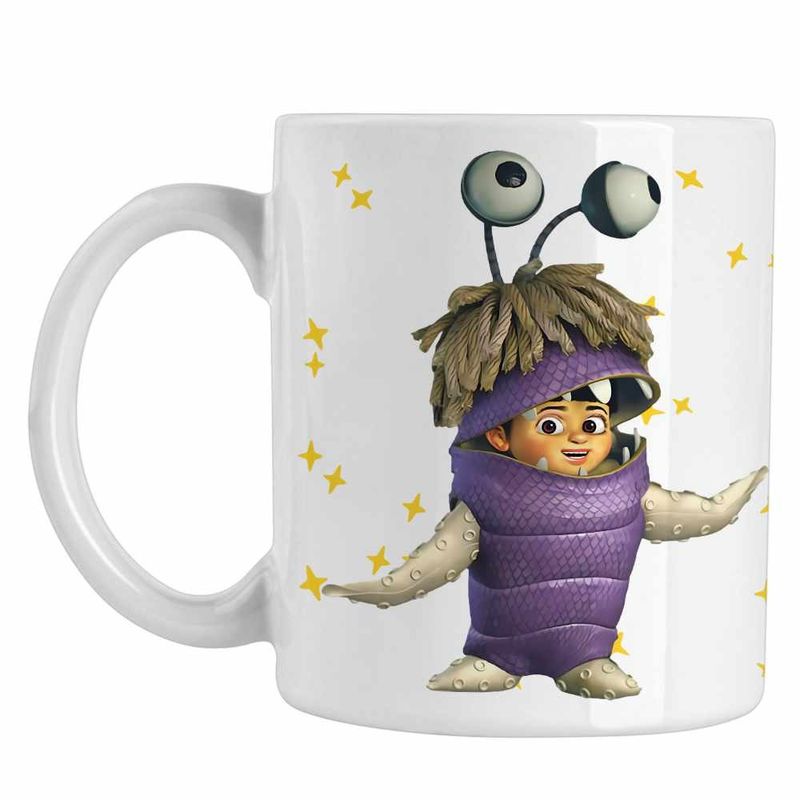 Casa si Gradina - Bucatarie si vesela - Cani si pahare - Cani si cesti - Cana Monsters Boo, alba, 330ml - Infinity.ro
