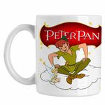 Casa si Gradina - Bucatarie si vesela - Cani si pahare - Cani si cesti - Cana Clopotica Peter Pan Tinker Bell Neverland, alba, 330ml - Infinity.ro