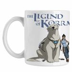 Casa si Gradina - Bucatarie si vesela - Cani si pahare - Cani si cesti - Cana Avatar Korra Naga Maestru Shaolin, alba, 330ml - Infinity.ro