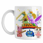 Casa si Gradina - Bucatarie si vesela - Cani si pahare - Cani si cesti - Cana Steal a Brainrot Roblox Griffin Pegasus Meme, alba, 330ml - Infinity.ro