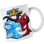 Casa si Gradina - Bucatarie si vesela - Cani si pahare - Cani si cesti - Cana Blox Fruits Spirit Fruit Roblox Fructe, alba, 330ml - Infinity.ro
