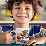 Casa si Gradina - Bucatarie si vesela - Cani si pahare - Cani si cesti - Cana Cars Fulger Cruz Raminez Dream Team, alba, 330ml - Infinity.ro