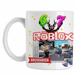 Casa si Gradina - Bucatarie si vesela - Cani si pahare - Cani si cesti - Cana Brookhaven Roblox, alba, 330ml - Infinity.ro