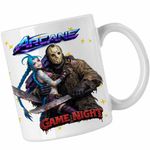 Casa si Gradina - Bucatarie si vesela - Cani si pahare - Cani si cesti - Cana Jinx Jason Voorhees Arcane Runeterra, alba, 330ml - Infinity.ro