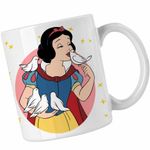 Casa si Gradina - Bucatarie si vesela - Cani si pahare - Cani si cesti - Cana Alba ca Zapada Porumbei, alba, 330ml - Infinity.ro
