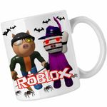 Casa si Gradina - Bucatarie si vesela - Cani si pahare - Cani si cesti - Cana Pony Zizzy Roblox Piggy, alba, 330ml - Infinity.ro