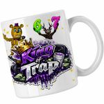 Casa si Gradina - Bucatarie si vesela - Cani si pahare - Cani si cesti - Cana Future King Trap, alba, 330ml - Infinity.ro