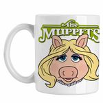 Casa si Gradina - Bucatarie si vesela - Cani si pahare - Cani si cesti - Cana The Muppets Miss Piggy, alba, 330ml - Infinity.ro