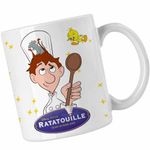 Casa si Gradina - Bucatarie si vesela - Cani si pahare - Cani si cesti - Cana Ratatouille Alfredo Soricel Remy Chef, alba, 330ml - Infinity.ro