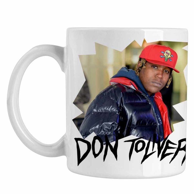 Casa si Gradina - Bucatarie si vesela - Cani si pahare - Cani si cesti - Cana Don Toliver Trap Bandit Rap, alba, 330ml - Infinity.ro