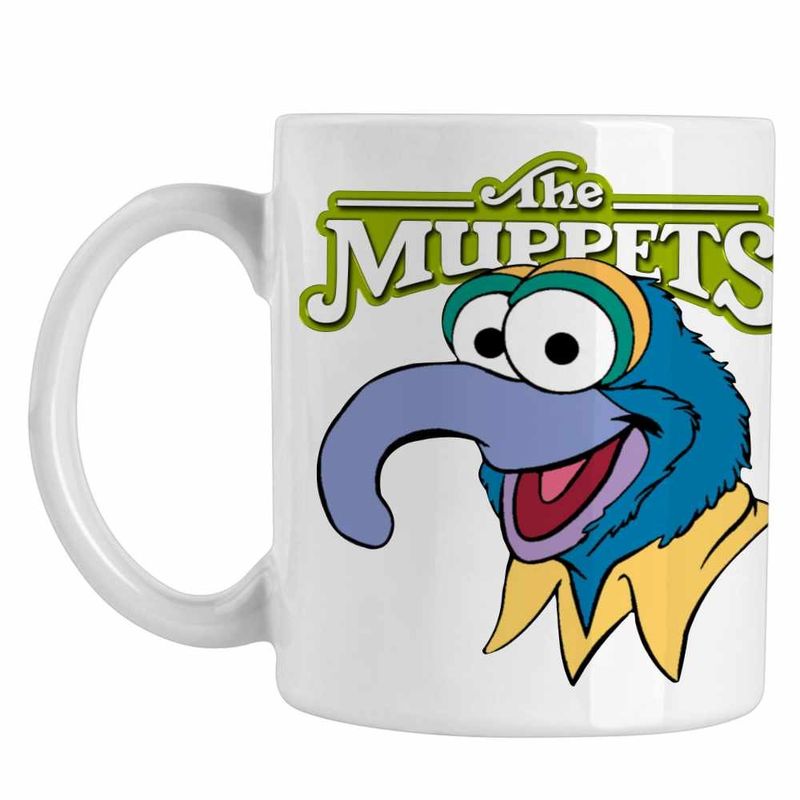 Casa si Gradina - Bucatarie si vesela - Cani si pahare - Cani si cesti - Cana The Muppets Gonzo, alba, 330ml - Infinity.ro