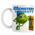 Casa si Gradina - Bucatarie si vesela - Cani si pahare - Cani si cesti - Cana Monsters Mike, alba, 330ml - Infinity.ro