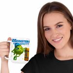 Casa si Gradina - Bucatarie si vesela - Cani si pahare - Cani si cesti - Cana Monsters Mike, alba, 330ml - Infinity.ro