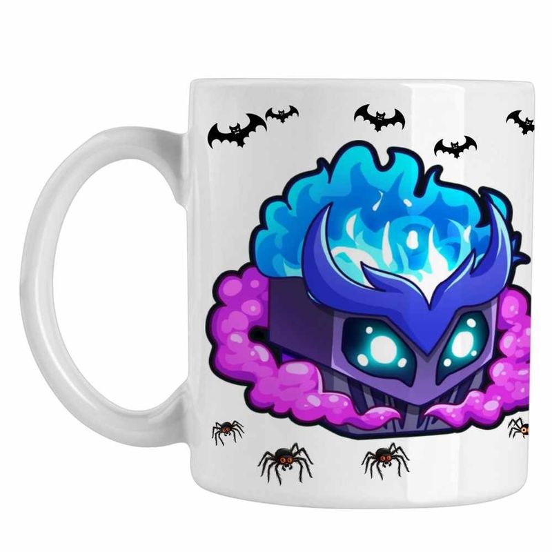 Casa si Gradina - Bucatarie si vesela - Cani si pahare - Cani si cesti - Cana Blox Fruits Gas Fruit Roblox Fructe, alba, 330ml - Infinity.ro