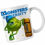 Casa si Gradina - Bucatarie si vesela - Cani si pahare - Cani si cesti - Cana Monsters Mike, alba, 330ml - Infinity.ro