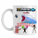 Casa si Gradina - Bucatarie si vesela - Cani si pahare - Cani si cesti - Cana Fish it Roblox Pescar Marin Monster, alba, 330ml - Infinity.ro