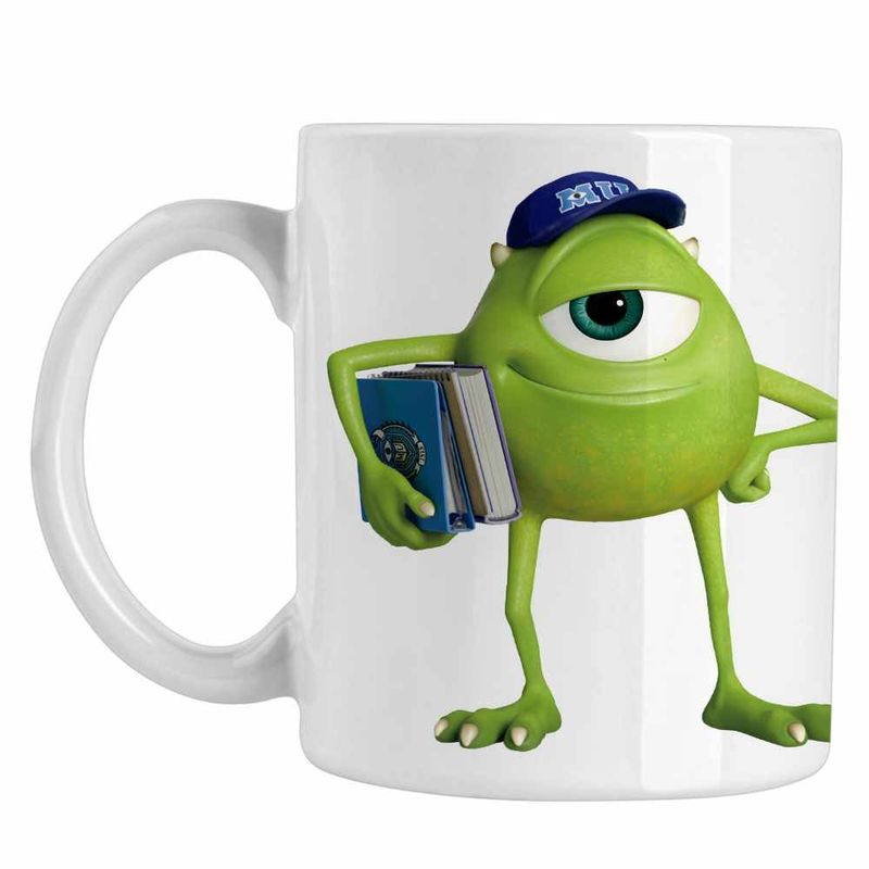 Casa si Gradina - Bucatarie si vesela - Cani si pahare - Cani si cesti - Cana Mike Monsters University, alba, 330ml - Infinity.ro