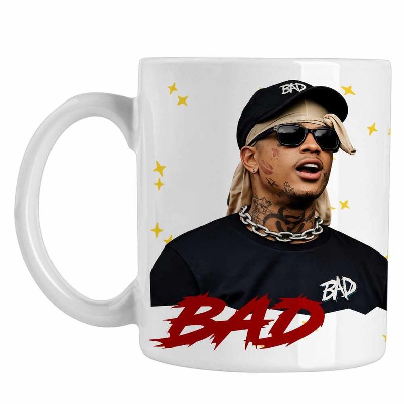 Casa si Gradina - Bucatarie si vesela - Cani si pahare - Cani si cesti - Cana Ski Mask Step Back Rapper, alba, 330ml - Infinity.ro