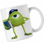 Casa si Gradina - Bucatarie si vesela - Cani si pahare - Cani si cesti - Cana Mike Monsters University, alba, 330ml - Infinity.ro