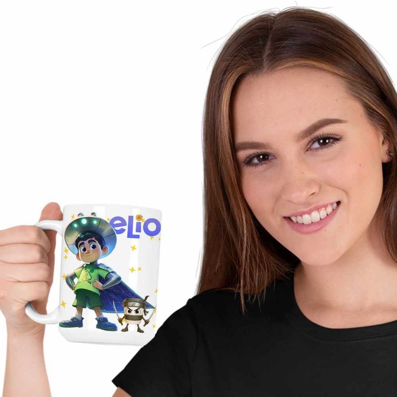 Casa si Gradina - Bucatarie si vesela - Cani si pahare - Cani si cesti - Cana Elio Space Explorer, alba, 330ml - Infinity.ro