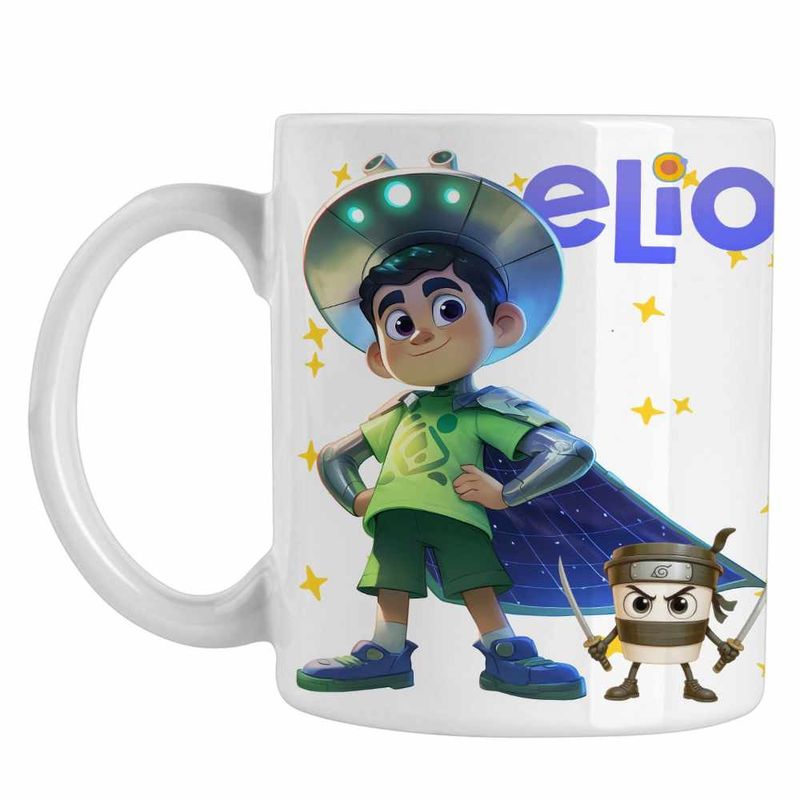 Casa si Gradina - Bucatarie si vesela - Cani si pahare - Cani si cesti - Cana Elio Space Explorer, alba, 330ml - Infinity.ro
